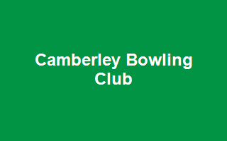 Camberley Bowling Club
